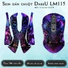Skin dán chuột Dareu LM115 mẫu cú đa màu atk376 Skin dán chuột Dareu LM115 mẫu cú đa màu atk376