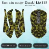 Skin dán chuột Dareu LM115 mẫu da rắn vàng Skin dán chuột Dareu LM115 mẫu da rắn vàng