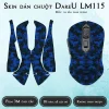 Skin dán chuột Dareu LM115 mẫu da rắn xanh dương Skin dán chuột Dareu LM115 mẫu da rắn xanh dương