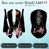 Skin dán chuột Dareu LM115 mẫu Dope-Luffy Skin dán chuột Dareu LM115 mẫu Dope-Luffy