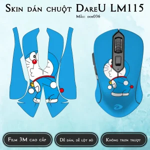 Skin dán chuột Dareu LM115 mẫu dor036