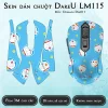 Skin dán chuột Dareu LM115 mẫu Doremon Dor011 Skin dán chuột Dareu LM115 mẫu Doremon Dor011
