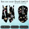 Skin dán chuột Dareu LM115 mẫu Dễ thương So Cute scu058