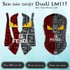 Skin dán chuột Dareu LM115 mẫu Fendi Monster fen01 Skin dán chuột Dareu LM115 mẫu Fendi Monster fen01