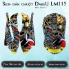 Skin dán chuột Dareu LM115 mẫu Grafiti Skin dán chuột Dareu LM115 mẫu Grafiti