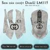 Skin dán chuột Dareu LM115 mẫu Gucci nền vân đá Skin dán chuột Dareu LM115 mẫu Gucci nền vân đá