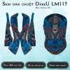 Skin dán chuột Dareu LM115 mẫu Gundam 02 Skin dán chuột Dareu LM115 mẫu Gundam 02