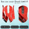 Skin dán chuột Dareu LM115 mẫu gundam đỏ Skin dán chuột Dareu LM115 mẫu gundam đỏ