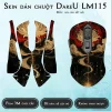 Skin dán chuột Dareu LM115 mẫu hoa sen kết nối Skin dán chuột Dareu LM115 mẫu hoa sen kết nối