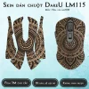 Skin dán chuột Dareu LM115 mẫu Hoa văn hov008 Skin dán chuột Dareu LM115 mẫu Hoa văn hov008