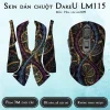 Skin dán chuột Dareu LM115 mẫu Hoa văn hov009