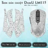 Skin dán chuột Dareu LM115 mẫu Hoa văn hov011 Skin dán chuột Dareu LM115 mẫu Hoa văn hov011