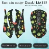 Skin dán chuột Dareu LM115 mẫu hoa văn sticker stic246 Skin dán chuột Dareu LM115 mẫu hoa văn sticker stic246