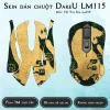 Skin dán chuột Dareu LM115 mẫu Hổ Toạ Sơn lsm019