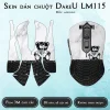 Skin dán chuột Dareu LM115 mẫu moschino Skin dán chuột Dareu LM115 mẫu moschino