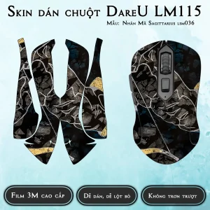 Skin dán chuột Dareu LM115 mẫu Nhân Mã Sagittarius lsm036