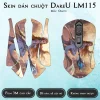Skin dán chuột Dareu LM115 mẫu Odette Skin dán chuột Dareu LM115 mẫu Odette