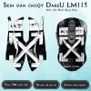 Skin dán chuột Dareu LM115 mẫu Off White Black Dope Skin dán chuột Dareu LM115 mẫu Off White Black Dope