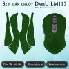 Skin dán chuột Dareu LM115 mẫu Polynesian xanh lá Skin dán chuột Dareu LM115 mẫu Polynesian xanh lá
