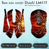 Skin dán chuột Dareu LM115 mẫu Spiderman bùng cháy Skin dán chuột Dareu LM115 mẫu Spiderman bùng cháy