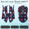 Skin dán chuột Dareu LM115 mẫu Spiderman icon