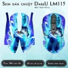 Skin dán chuột Dareu LM115 mẫu Super Saiyan Skin dán chuột Dareu LM115 mẫu Super Saiyan