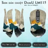 Skin dán chuột Dareu LM115 mẫu Sơn mài GSM013 Skin dán chuột Dareu LM115 mẫu Sơn mài GSM013