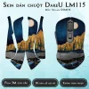 Skin dán chuột Dareu LM115 mẫu Sơn mài GSM036