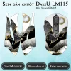 Skin dán chuột Dareu LM115 mẫu Sơn mài GSM045 Skin dán chuột Dareu LM115 mẫu Sơn mài GSM045