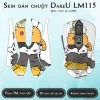 Skin dán chuột Dareu LM115 mẫu thiết kế atk067 Skin dán chuột Dareu LM115 mẫu thiết kế atk067