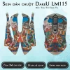 Skin dán chuột Dareu LM115 mẫu Thần Thú Chiêu Tài Skin dán chuột Dareu LM115 mẫu Thần Thú Chiêu Tài