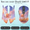 Skin dán chuột Dareu LM115 mẫu Trời màu cam Skin dán chuột Dareu LM115 mẫu Trời màu cam