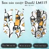 Skin dán chuột Dareu LM115 mẫu Vịt duck Skin dán chuột Dareu LM115 mẫu Vịt duck