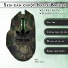 Skin dán chuột Razer Basilisk mẫu Adidas rằn ri Skin dán chuột Razer Basilisk mẫu Adidas rằn ri