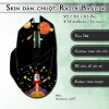 Skin dán chuột Razer Basilisk mẫu Astronaut ast07 Skin dán chuột Razer Basilisk mẫu Astronaut ast07