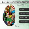 Skin dán chuột Razer Basilisk mẫu Avenger comic