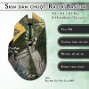 Skin dán chuột Razer Basilisk mẫu Ban Mai Sau Vòm Lá lsm003 Skin dán chuột Razer Basilisk mẫu Ban Mai Sau Vòm Lá lsm003