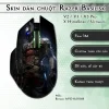 Skin dán chuột Razer Basilisk mẫu Batman avg10168 Skin dán chuột Razer Basilisk mẫu Batman avg10168