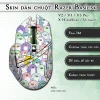Skin dán chuột Razer Basilisk mẫu chim cánh cụt Skin dán chuột Razer Basilisk mẫu chim cánh cụt