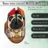 Skin dán chuột Razer Basilisk mẫu Chó Bull