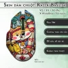 Skin dán chuột Razer Basilisk mẫu Chó con art