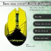 Skin dán chuột Razer Basilisk mẫu Cyberpunk cyb17 Skin dán chuột Razer Basilisk mẫu Cyberpunk cyb17