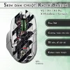 Skin dán chuột Razer Basilisk mẫu Cyberpunk Skin dán chuột Razer Basilisk mẫu Cyberpunk