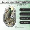 Skin dán chuột Razer Basilisk mẫu Cá chép hóa rồng CHR001 Skin dán chuột Razer Basilisk mẫu Cá chép hóa rồng CHR001