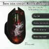 Skin dán chuột Razer Basilisk mẫu Cổ phong acp002 Skin dán chuột Razer Basilisk mẫu Cổ phong acp002