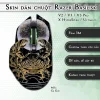 Skin dán chuột Razer Basilisk mẫu Cự Giải Skin dán chuột Razer Basilisk mẫu Cự Giải