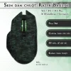 Skin dán chuột Razer Basilisk mẫu da rắn xanh lá Skin dán chuột Razer Basilisk mẫu da rắn xanh lá
