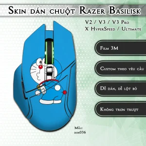Skin dán chuột Razer Basilisk mẫu dor036