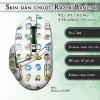 Skin dán chuột Razer Basilisk mẫu Doremon Dor001