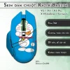 Skin dán chuột Razer Basilisk mẫu Doremon Dor006 Skin dán chuột Razer Basilisk mẫu Doremon Dor006